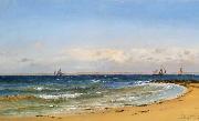 unknow artist Coastal_scene_from_Northern_Holland oil painting reproduction